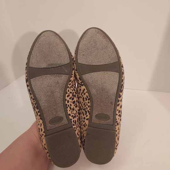 Dr. Scholl's Memory Foam Connect Tan/Leopard Print Ballet Flat in Size 6 - Picture 7 of 10